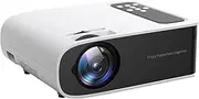 4K Projector Pro V8 with WiFi 6 and Bluetooth 5.0 450 ANSI Outdoor Projector Portable Home Video Projector(UK Plug)