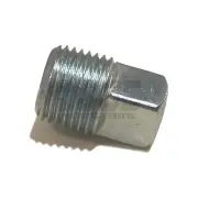 STEEL SQUARE PLUG 1/8" MALE NPT MNPT HYDRUALIC/FUEL/AIR/WOG