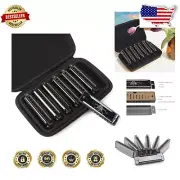 Diapason Harmonicas in 7 Keys with Case - Perfect Gift for Music Lovers