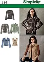 Simplicity Sewing Pattern 2341 Misses' Jackets, U5 (16-18-20-22-24)