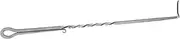 Totority BBQ Meat Hook Turner Stainless Steel Food Flipper Tool for Effortless Grilling for Ribs Chicken Hot Dogs Essential BBQ Accessory for Grill Masters