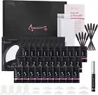 Lash Lift Kit Eyelash Perm Kit 2 in 1 Semi Permanent Lash Curling Lift Kit Permi