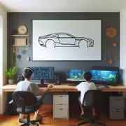 Aston Martin DBS Superleggera Metal Wall Art | Luxury Car Decor | 32 in / 80 cm