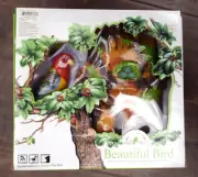 The Ensemble Birds Animated Chirping Singing Hearty Bird #516, Cats Love It! NEW