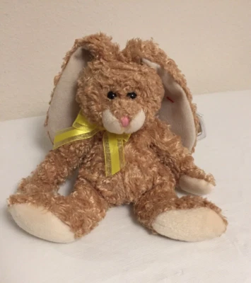 TY Beanie Baby HARRISON the Bunny May 2 2004 - Very Soft & Fluffy - Vintage!!!