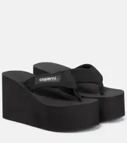 [Coperni] Coperni Platform thong sandals AU 8 black