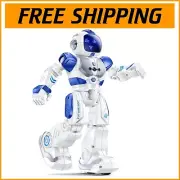 Blue 6088 Programmable Robot with 200 Custom Icons - Fun Learning Toy for Kids