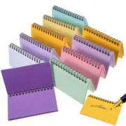 10 Pcs Small Spiral Notebook Pocket Mini Notepads Coil for Students