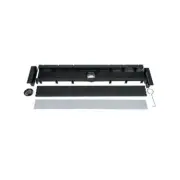 Goof Proof Shower Linear Drain 27" x 5" ABS Grate Plumbing Part Black Finish