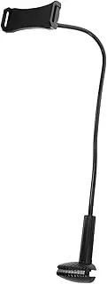 Lazy Phone Holder with Adjustable Long Arm Clamp Rotating Tablet Stand for Bed and Desk Compatible with All Smartphones and Tablets for Video Watching and Live