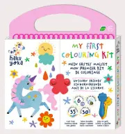Haku Yoka: My First Colouring Kit - Unicorn Friends