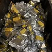 RFID Tamper Evident Security Cable Seal Tag Yellow With QR code