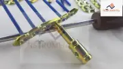 Anterior Clavicle Locking "S" 5,7,9 Hole Plate & 3.5mmLCP screw Titanium (58 Pc)