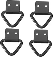 4pcs Car Trunk Tie down Anchors Metal Truck Bed Hooks 350kg Load Capacity Universal Car Accessory Fast Installation