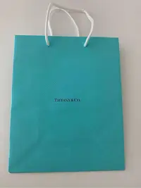 在飛比找Yahoo!奇摩拍賣優惠-Tiffany&Co. 蒂芬妮 專櫃紙袋 送禮紙袋