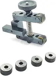 Knurling Tool 2" Inch II 50 mm Capacity for Lathe Machine - 3 Pairs x 3 Different Diamond Pitch Hardened knurls