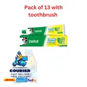 Darlie Double Action Mint and Peppermint Toothpaste 13 pack with toothbrush