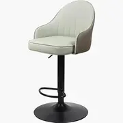 Modern Swivel Bar Stool Adjustable Height Counter Chair for Dining and Bar Breakfast Stools for Kitchen Island Ideal for Small Spaces