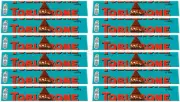 12 TOBLERONE CRUNCHY ALMONDS Swiss Chocolate Bars European Sweets 100g 3.5oz