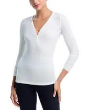 Splits59 Louise Ribbed Henley Top