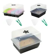 Seed Starter Tray Seedling Tray Humidity Adjustable Plant Starter Kit