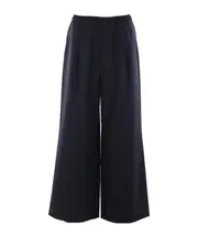 Elastic waist casual pants L,M Black