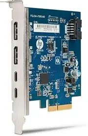 HP 3UU05AA Dual Port Add-in-Card - Thunderbolt Adapter - PCIe - Thunderbolt 3 X 2
