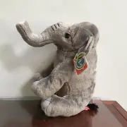 Wild Republic Asian Elephant 11" Plush W/Tag