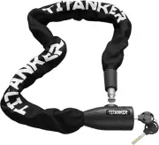 Bike Chain Lock with Keys, 3.3 Feet Security Heavy Duty Anti-Theft Bicycle Chain