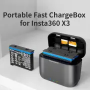 AMagisn Amai Smart Battery Fast Charging Storage Box For Insta360 X3 Accessories