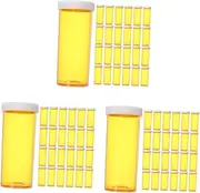 TOVINANNA 3sets Pill Dispensing Bottles Sample Medicine Bottles Handheld Stand Suitcase Medicine Bottles Product Hooks Health Care Product Bottles Lapel Brooches Electric Juicer Pp 25pcs*3