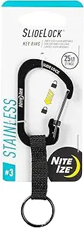Nite Ize SlideLock Key Ring - Black