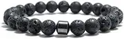 [BIGTEDDY] 2X Triple Protection Smoking Cessation Bracelets 8MM Magnet Anti Smoke Bracelet AU #4