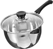 Zerodeko 304 Stainless Steel Oil Filter Pot Kitchen Oil Strainer Grease Separator Soup Pot