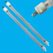 4x 400W Halogen Heater Bar Replacement Tube 208mm Element Bulb Spade Connector