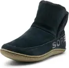 Sorel Nakiska Bootie Womens Ladies Black Pull On Ankle Boot Slippers Size 10