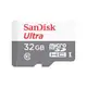 SanDisk Ultra microSD UHS-I 記憶卡-白 32GB-RM520