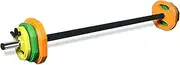 Cortex Studio/Pump 20kg Weight Set with Barbell Bar Weight Lifting Weight Training Home Gym