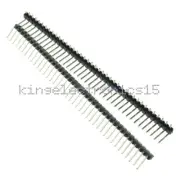 30Pcs 40Pin 2.54mm Single Row Right Angle Pin Header Strip For Arduino kit