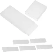 Healeved Tongue Scraper Plastic Box Set of 6 Portable Organizer Compact Lightweight for Travel