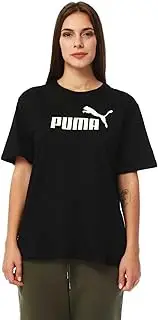 [PUMA] Women's Essential Logo Boyfriend Tee