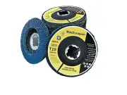 10 X-LOCK Flap Discs 4-1/2" 40 Grit T29 Zirconia for Metal, Grinding