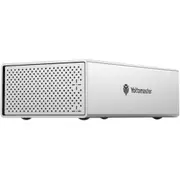 Yottamaster 2 Bay USB-C 3.1 Gen 2 Hard Drive Enclosure Aluminum Alloy 3.5" Type C 2 Bay External Hard Drive Enclosure USB3.1 GEN1 for 3.5 Inch SATA HDD [Yottamaster-PS200C3-AU-SV]