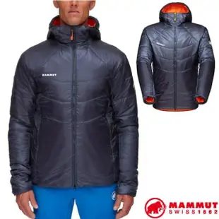 【Mammut 長毛象】男 Eigerjoch Light IN Hooded 輕量耐磨防潑水外套(1013-02350-5924 夜藍)