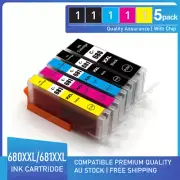 5x Ink PGI-680XL CLI-681XL PGI680XXL for Canon TR8660a TS6160 TS6260 TS6360a