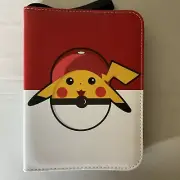 Pokemon Pikachu Trading Card Binder Card 50 Sheet Fit 400 Holder Gift Album Case