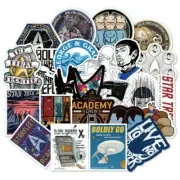 Star Trek Themed Set of 36 Assorted Stickers Decal Set