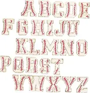 Hohopeti 26Pcs Embroidery Letter Patches Multifunctional Hat Clothing Appliques for DIY Decoration for Repairing Bags Shoes and Accessories
