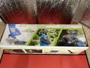 Cascade Mountain Tech Ultralight Packable High-Back Chair with Cup Holder Blue