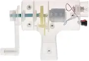 Hand Crank Science Experiment Generator Portable Electricity Generator for Physics and Electrical Learning